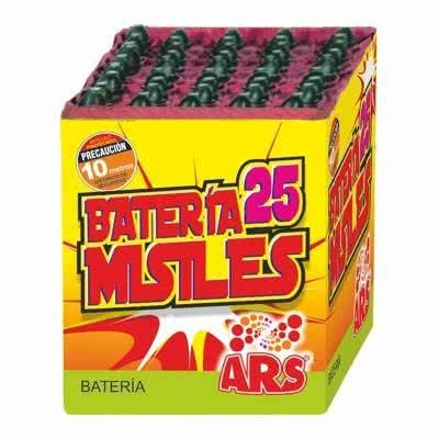 BATERÍA 25 MISILES