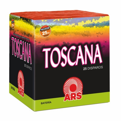 TOSCANA, 25 disparos