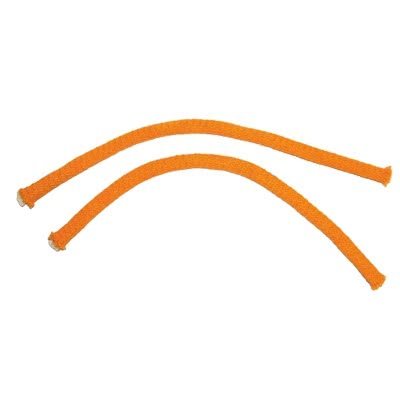 50 MECHAS CORTADAS NARANJA, 25 cm