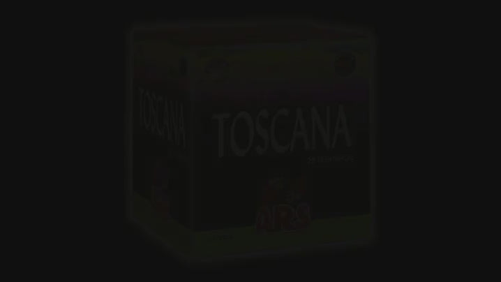 TOSCANA, 25 disparos