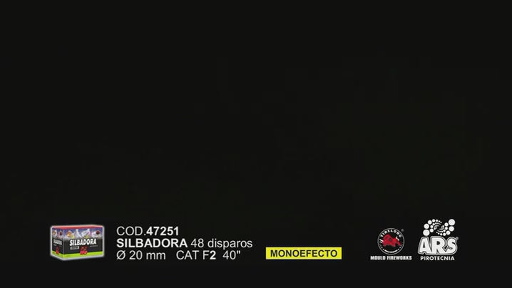 SILBADORA CRACKER, 48 disparos