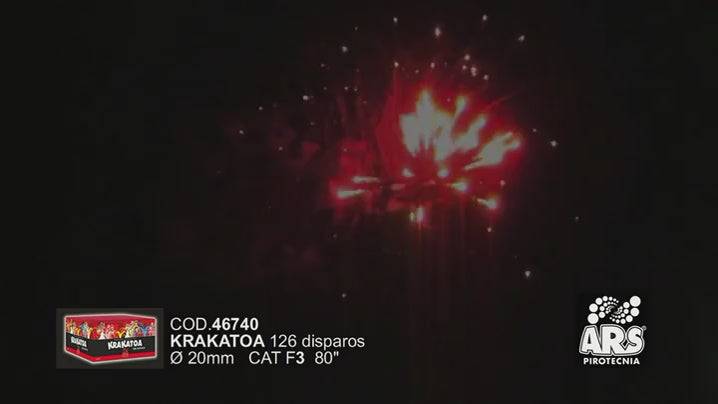 KRAKATOA 126 disparos